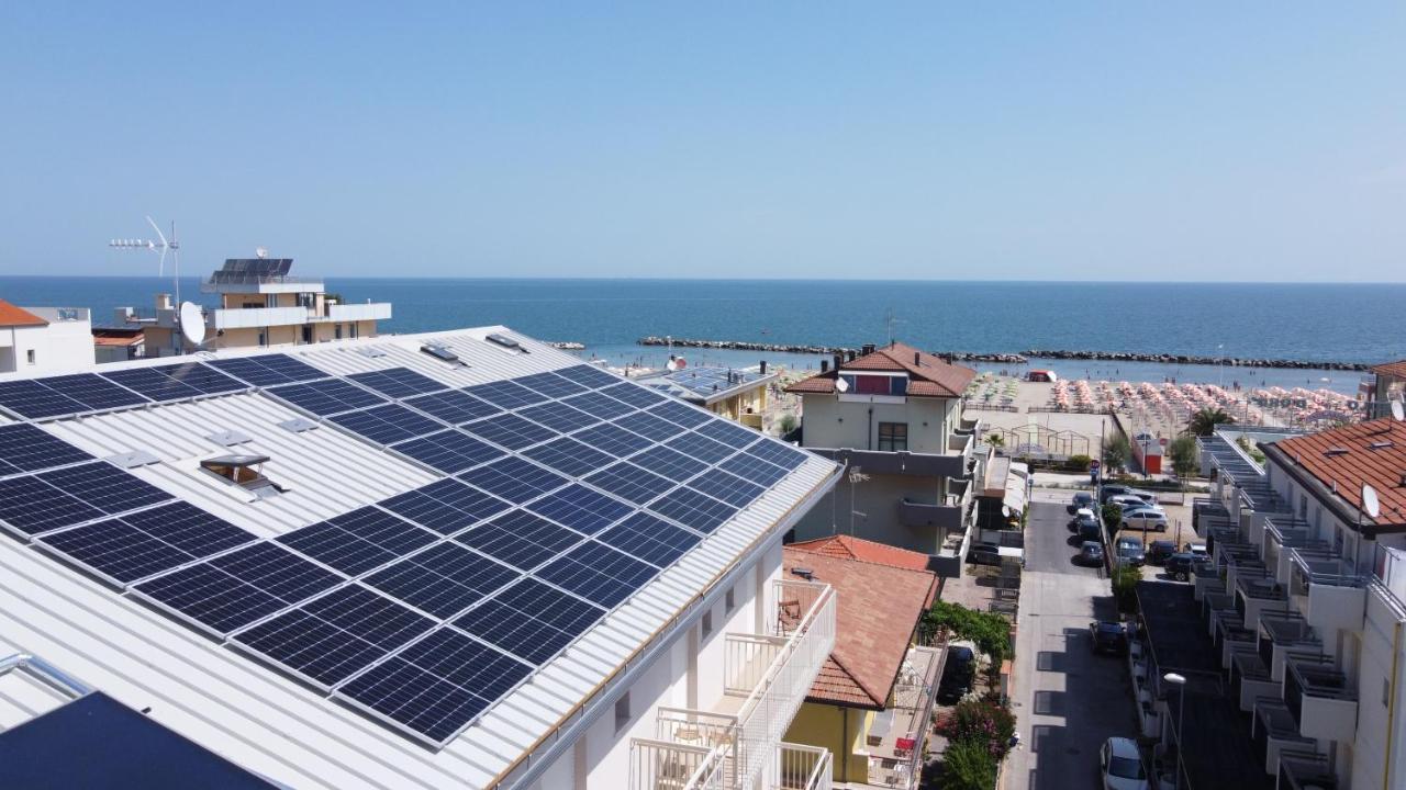 Hotel Adria Beach Rimini Esterno foto
