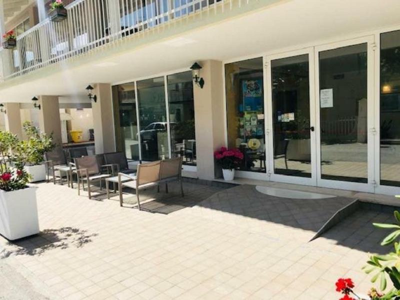 Hotel Adria Beach Rimini Esterno foto